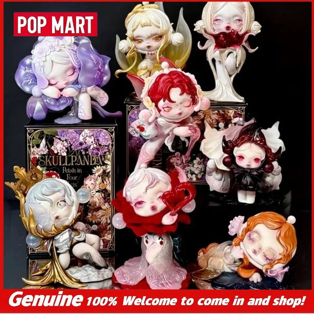 Pop Mart Skullpanda Petals In Four Acts Serie Blind Box Sammlerstück Mystery Box für Mädchen in Multicolor - Bild 1