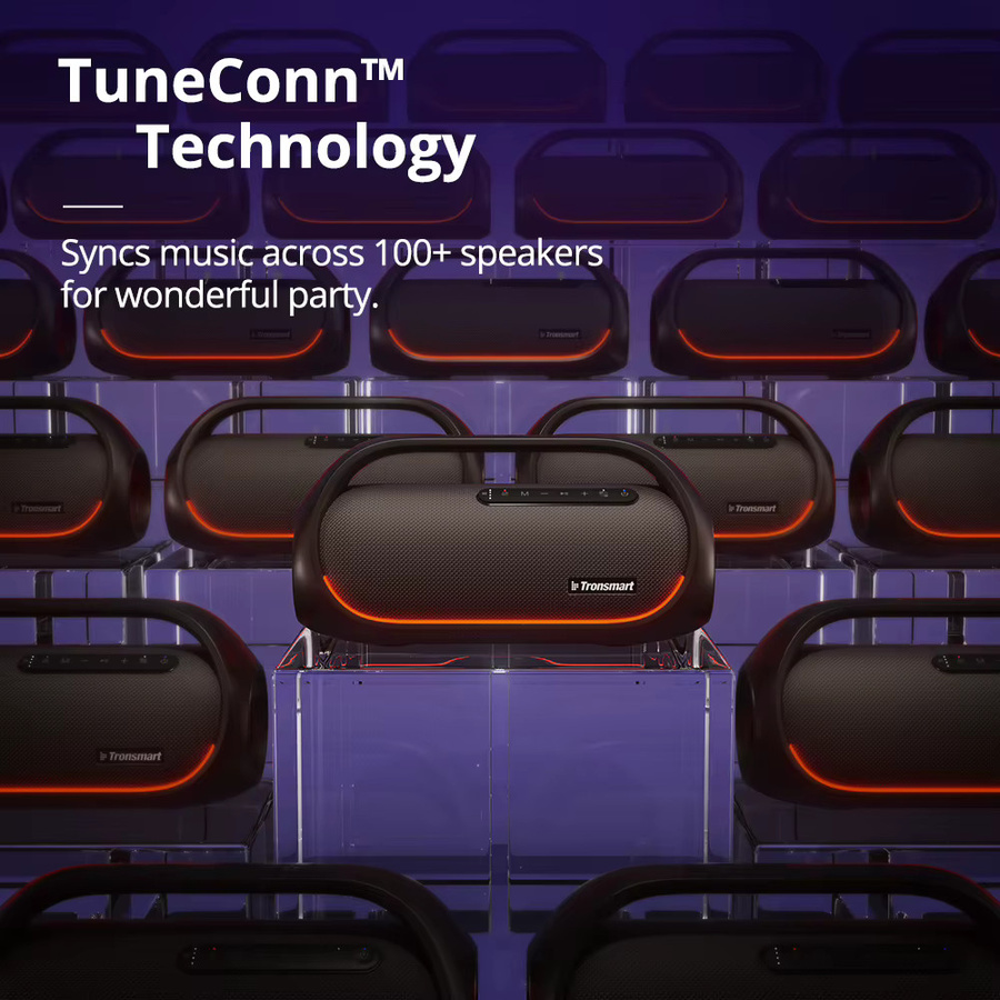 Tronsmart Bang Bluetooth-Lautsprecher 60W in Schwarz mit Hi-Res Audio und starkem Bass - Bild 2