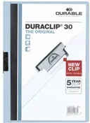 DURABLE Klemmmappe DURACLIP 30 für A4 in Schwarz, Blau oder Transparent - Bild 1
