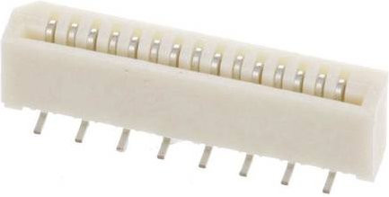 Molex Buchsenleiste Standard Polzahl 15 Rastermaß 1.00mm Weiß - Bild 1