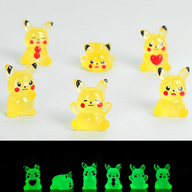 Bandai Pokémon Pikachu Statue, 6-teiliges Set, Anime-Figuren - Bild 1