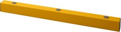 Ampere Bodenbarriere Rack-Mammut Flex aus Kunststoff in verkehrsgelb, B: 1200 cm, H: 10 cm - Bild 1