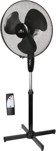 Lentz Standventilator in Schwarz, B/H/L: 13 x 44,5 x 52,6 cm - Bild 1