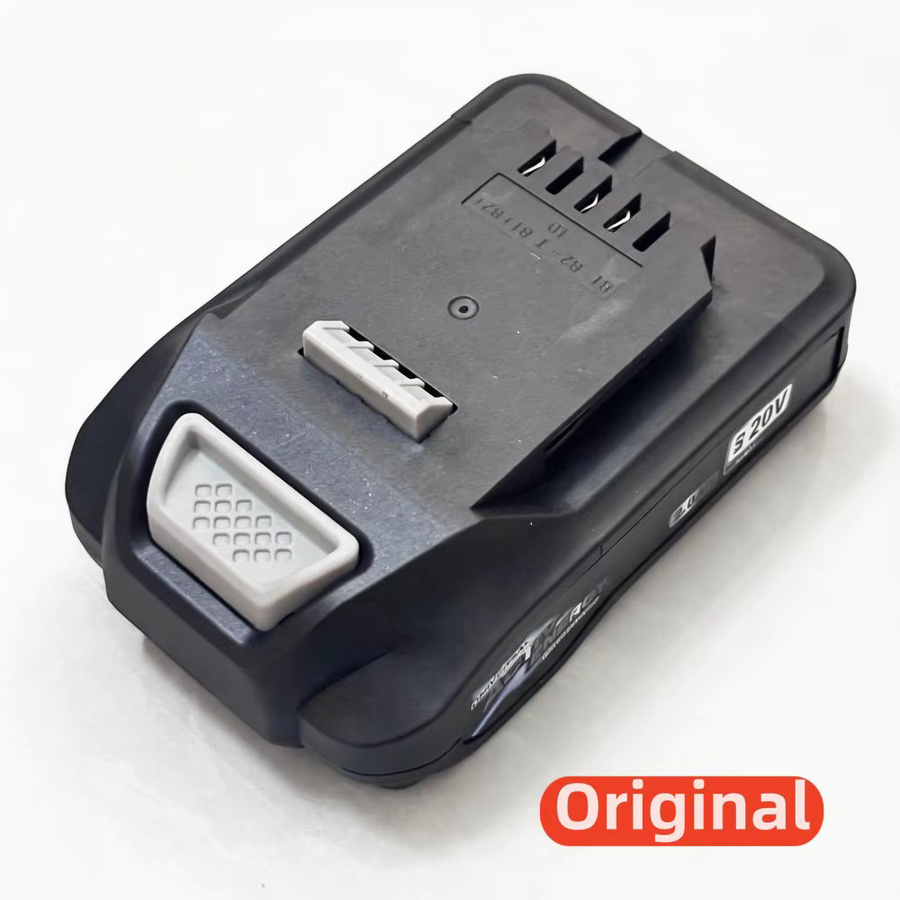 Jedila Wiederaufladbare Batterie für ACTIV ENERGY 20V Elektrowerkzeuge, Farbe: Schwarz - Bild 3