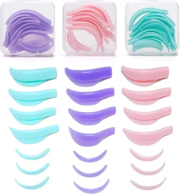 CNKESS Wimpernformer-Stäbchen, 7 Paar, Silikon-Wimpern-Dauerwellen-Pads - Bild 1
