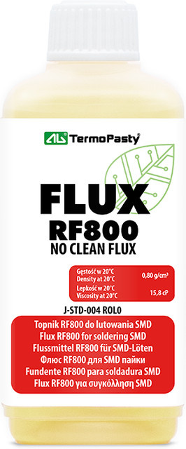 AG Termopasty RF800 Lösung Flussmittel, Gelb, 100 ml - Bild 1