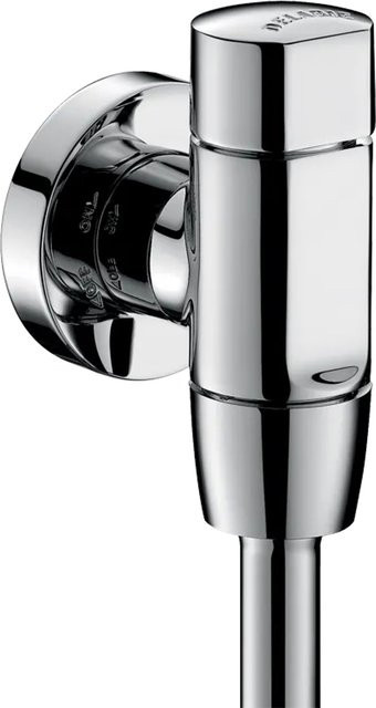 Delabie TEMPOFLUX Urinalspüler-Set G1/2B für Urinal FINO, Chrom, Messing - Bild 1