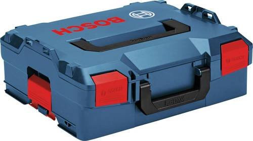 Bosch Professional L-BOXX 136 Werkzeugkiste aus ABS-Kunststoff, Blau/Rot, B/T/H: 44,2 x 35,7 x 15,1 cm - Bild 1