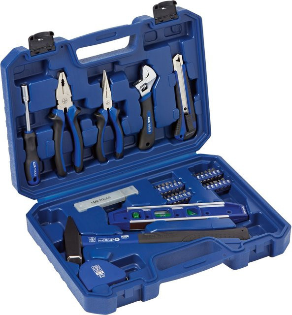 LUX-TOOLS Werkzeugkoffer 39-teilig in Blau aus Stahl - Bild 1