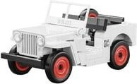 COBI Klemmbausteine Jeep Willys CJ-2A Geländewagen in Weiß im Maßstab 1:35 - Bild 1