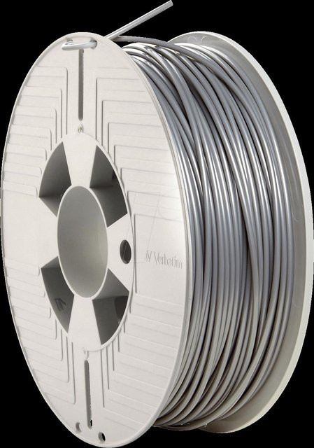 Verbatim ABS-Filament für 3D-Druck in Silber, Durchmesser 2,85 mm, 1 kg - Bild 2