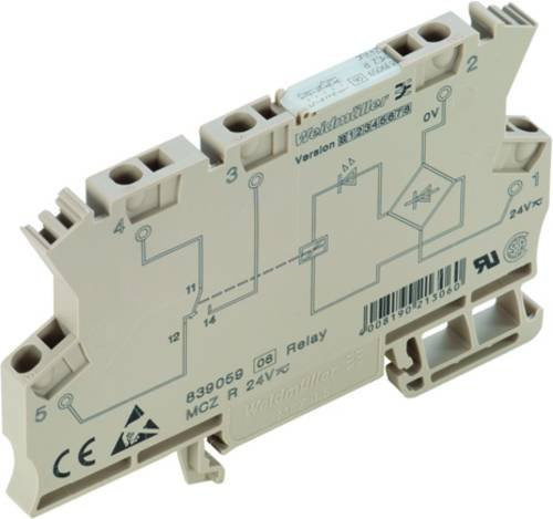 Weidmüller Relaiskoppler MCZR24VDC1CO AU TRAK in Beige - Bild 1