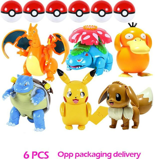 TAKARA TOMY Pokémon Figuren, Actionfiguren, 18-teiliges Set, ab 14 Jahre - Bild 1