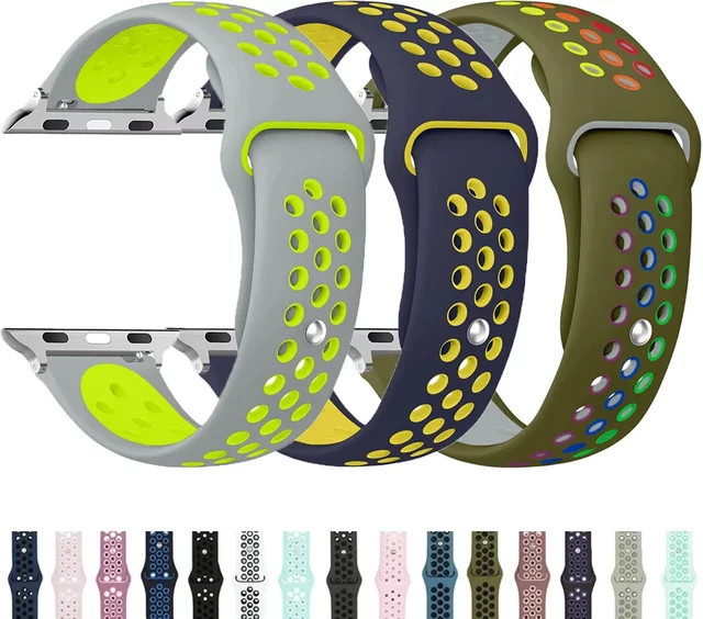 CAOWTAN Uhrenarmband Silikon, Unisex - Bild 1
