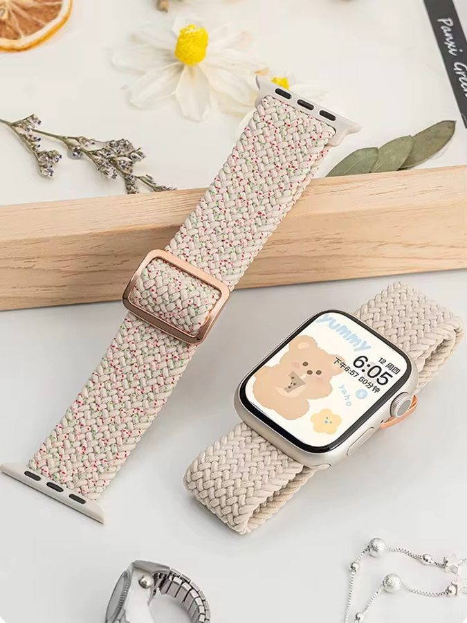 NEY Armband für Apple Watch, geflochtenes Solo Loop, Unisex - Bild 2