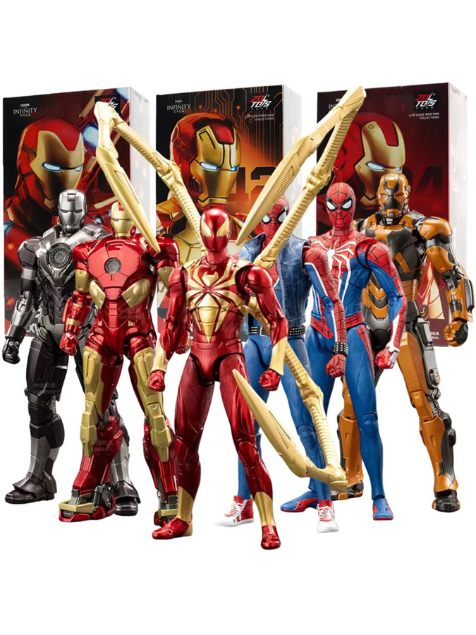 ZD Toys Marvel Iron Spider-Man, Actionfigur - Bild 3