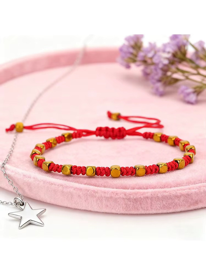 Noter Armband, geflochtenes Hämatit, Unisex - Bild 3