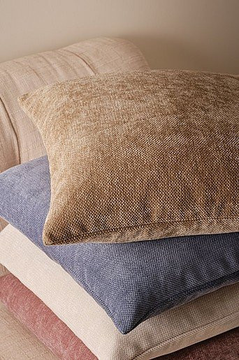 Jotex Kissenbezug SHILO in Beige aus Chenille und Polyester, B/T/H: 50 x 50 x 50 cm - Bild 1