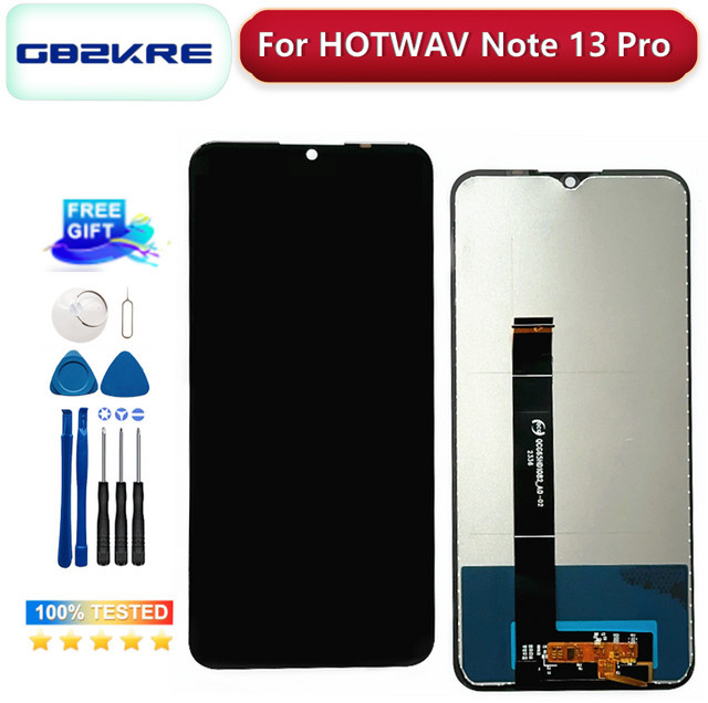 HOTWAV Note 13 Pro LCD Display und Touch Screen Glas Panel Ersatz mit Werkzeugen, 6,6 Zoll, 720 x 1612 Pixel, 90Hz - Bild 1