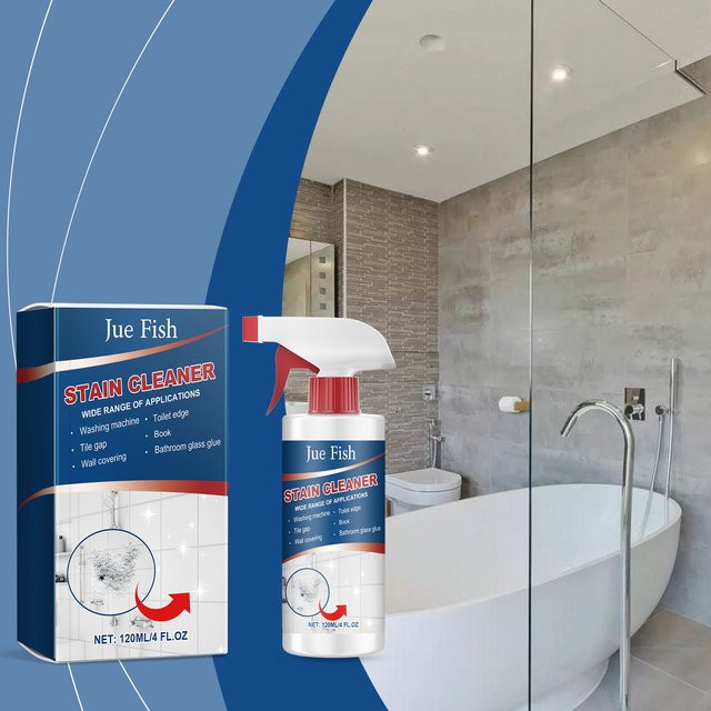 Jue-Fish Haushalts-Badreiniger zur Reinigung von Badewanne, Waschbecken und Toilette - Bild 1