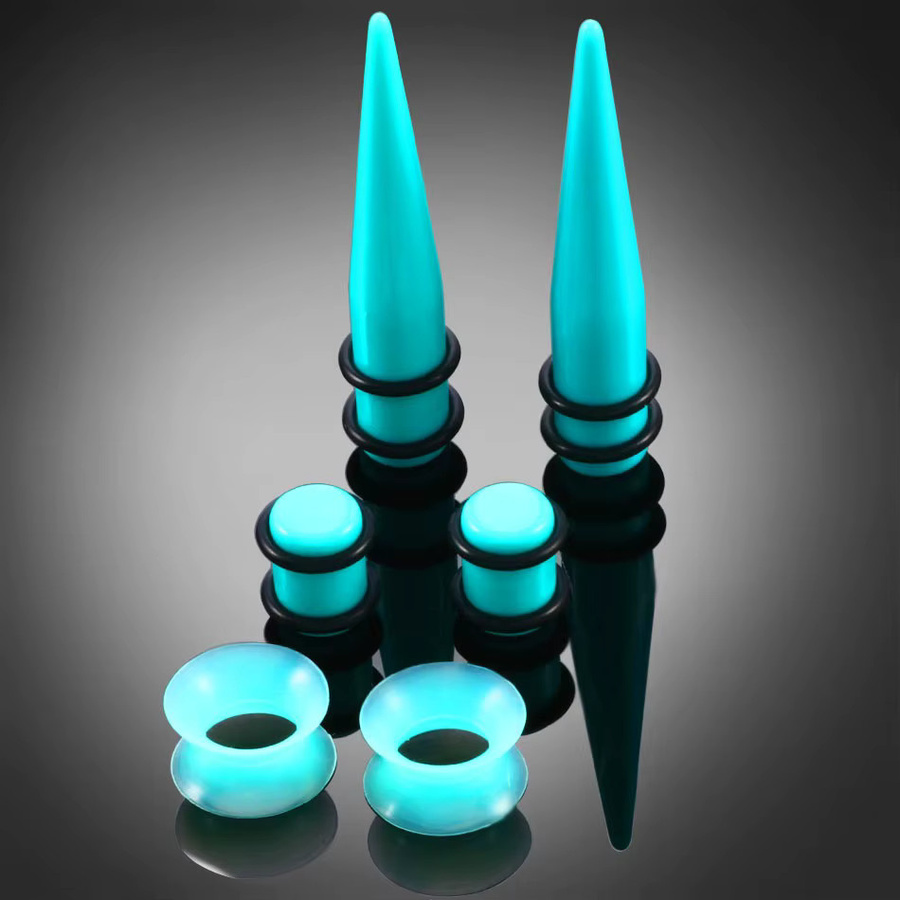 Ohr Piercing Ohr Stretching Kit, Acryl, Bunt, Unisex - Bild 4