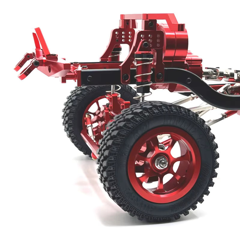 YOUSHANGBAO MN128 Ferngesteuertes Auto, Zubehör, Metall, 1:12, Rot - Bild 3