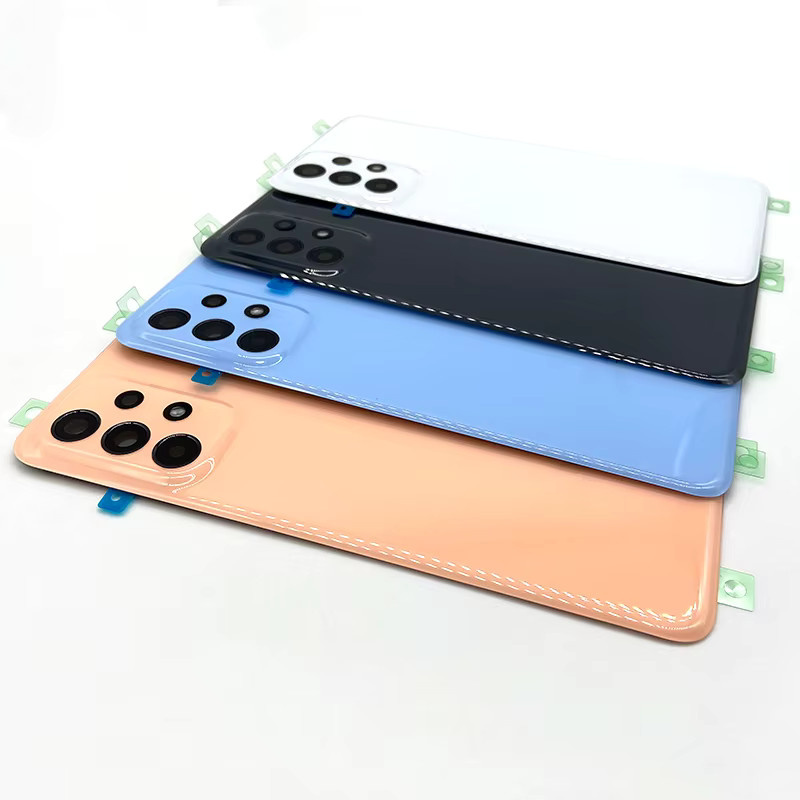 Samsung Galaxy A23 4G 5G A235 A236 Ersatzgehäuse mit Kameraobjektiv in Blau und Multicolour - Bild 2