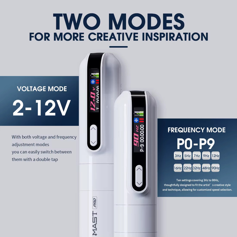 MAST Y22 PRO Kabellose Permanent Make-up Maschine, Dual Modus - Bild 2