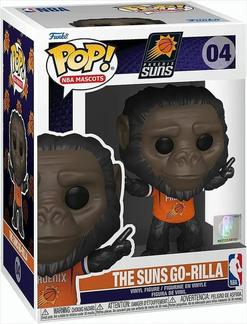 Funko NBA POP Mascots The Suns Go-Rilla Phoenix Suns, Einzelfigur, ab 3 Jahren - Bild 1