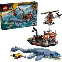 LEGO Jurassic World Mosasaurier-Angriff auf das Boot Konstruktionsspielzeug - Bild 2