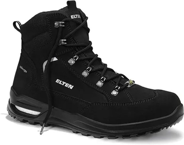 Elten Berufsstiefel Ronan XXF Mid ESD O2 in Schwarz aus Leder Gr. 36 - Bild 1