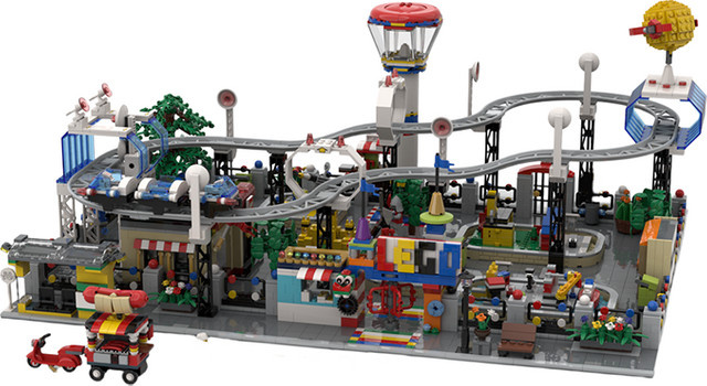 LEGO Modulares Stadtlandschafts-Modell, Bausteine, 4854 Teile - Bild 1