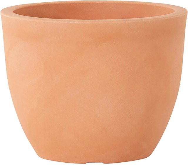 Siena Garden Pflanzgefäß Bristol rund in Terracotta, Durchmesser: 40 cm, Höhe: 30,7 cm - Bild 1