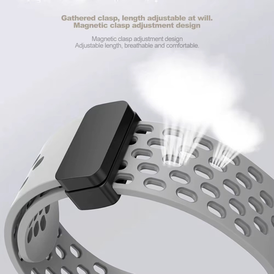 FancyWrist Uhrenarmband Silikon, Weiß - Bild 5