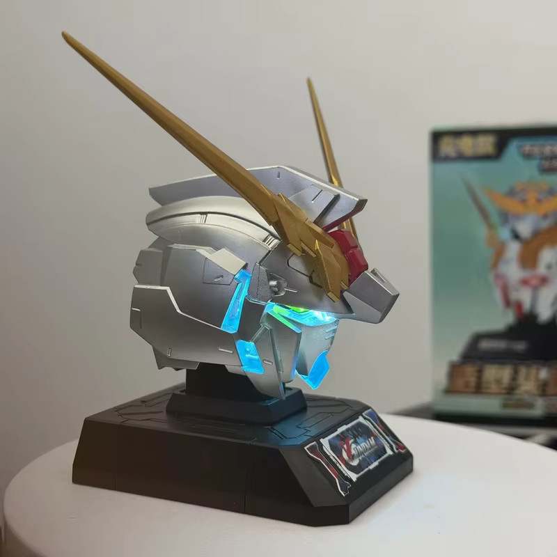 Bandai Strike Freedom Kopfskulptur Figur, Leuchtendes Modell, 3-teiliges Set - Bild 5