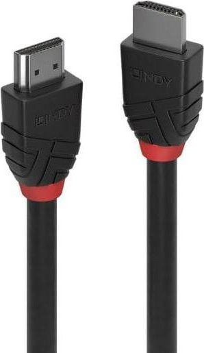 Lindy HDMI Kabel 4K60Hz LSZH Schwarz 10m - Bild 1