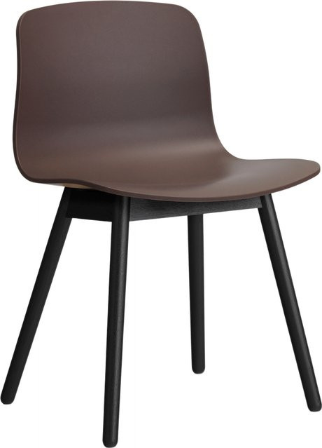 HAY About A Chair AAC 12 Designstuhl aus Polypropylen in Purple mit Eichengestell - Bild 1