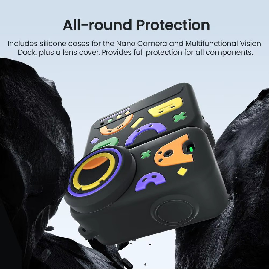 aMagisn Silikon-Schutzhülle für DJI Osmo Nano in Multicolor als Sportkamera-Zubehör zum Schutz vor Kratzern und Stößen - Bild 3