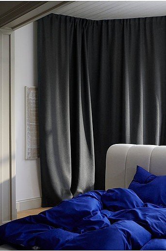 Jotex Verdunkelungsvorhang DEJA in Grau aus Polyester - Bild 1