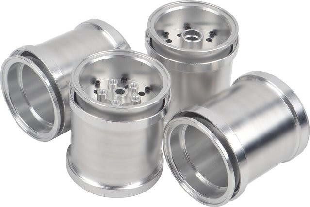 RcAidong Aluminium-Beadlock-Räder, Metall, Grau, Gold, Zubehör - Bild 1