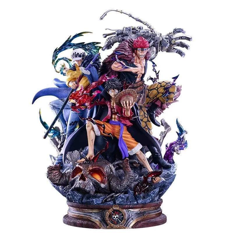 Bandai One Piece Kid Law Luffy Actionfigur, 20cm, Einzelfigur - Bild 2