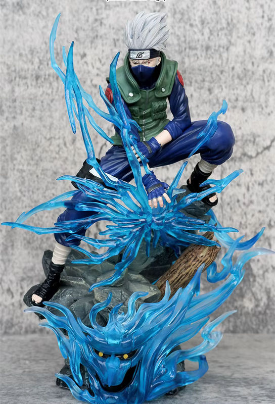 Bandai Anime Hatake Kakashi Chidori Ver. GK Action Figure aus PVC, mehrfarbiges Sammlerstück Modell für Kinder - Bild 2