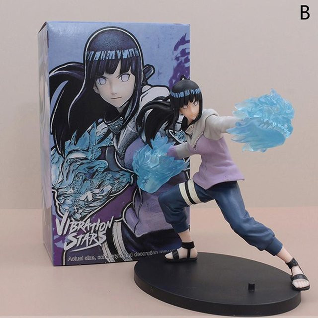 Yiran toy 1 Naruto Action Figur Rock Lee Hyuuga Hinata Roubu Doppel Löwenfaust Kampf 16cm - Bild 1