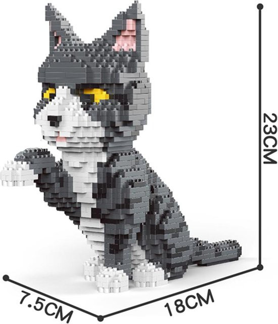 Linyi toy Katze, Konstruktionsset, ab 14 Jahre - Bild 1