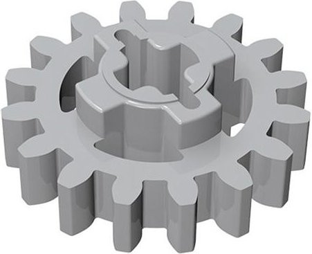 ixBricks 10-teiliges Set Zahnrad 16 Zähne Bausteine mit Achsloch - Bild 1