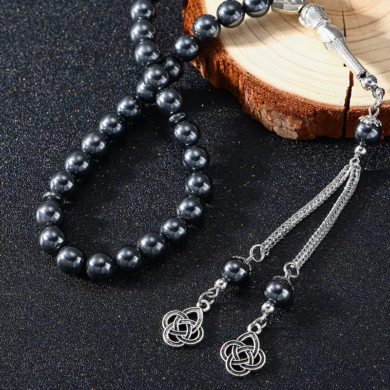 ZHIXUN Armband, Hämatit, Schwarz, Unisex - Bild 2