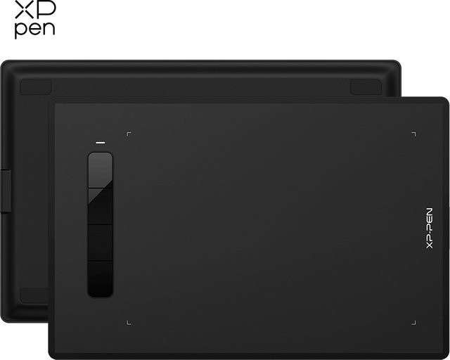 XPPen Star G960/960 S/s Plus Grafiktablett mit 8192 Druckstufen in Schwarz für Windows und Mac - Bild 1