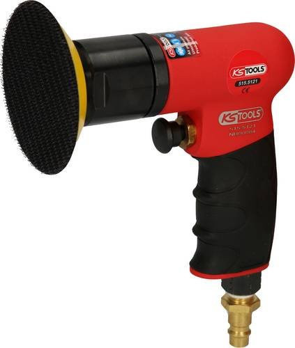 KS Tools Mini-Druckluft-Polierermaschine in Rot mit 5,2 bar Druckluftbetrieb - Bild 1
