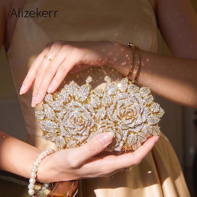 Alizekerr Handtasche, Rose Kristall, Damen - Bild 1