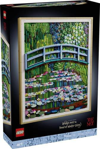 LEGO Art Claude Monet Brücke über einen Seerosenteich Konstruktionsspielzeug - Bild 1